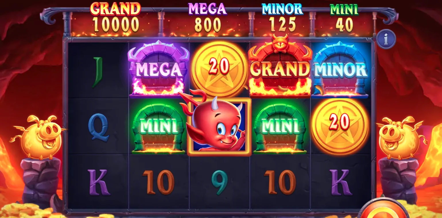 Devils Treasures 2 slot game cover