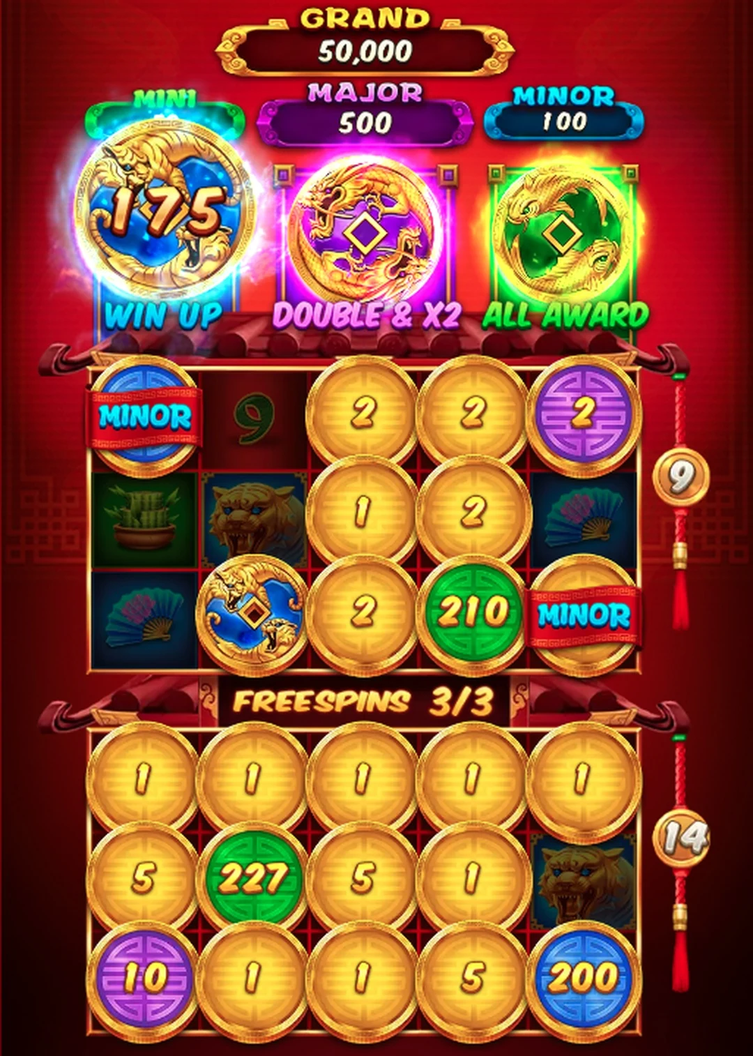 3 Coin Treasures 2 slot game cover