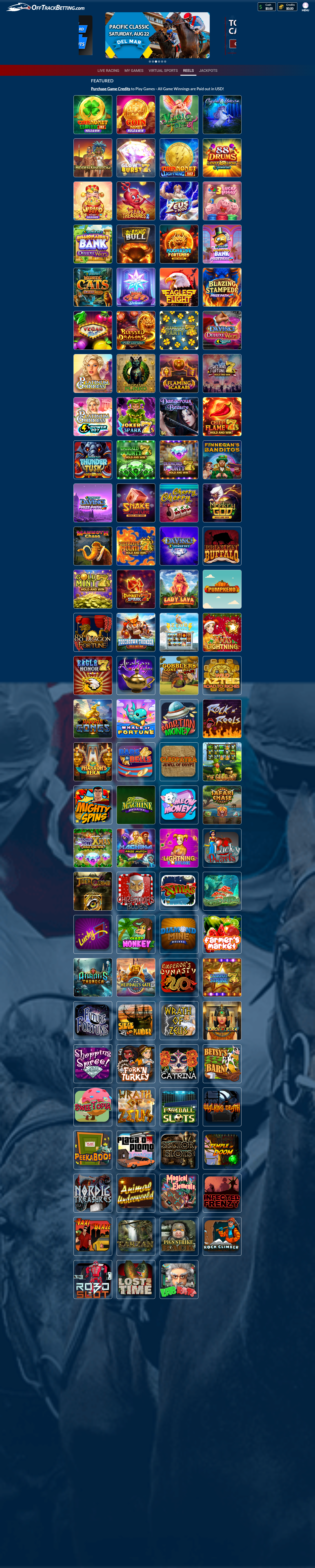 OffTrackBetting review screenshot