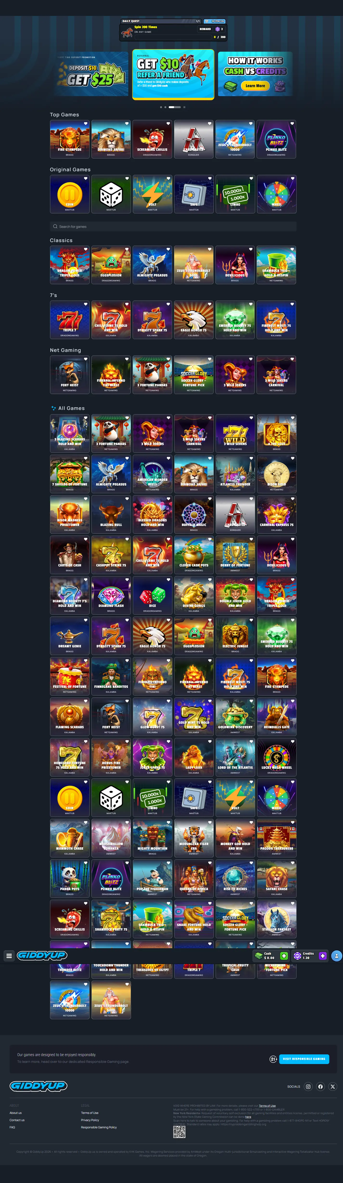 GiddyUp review screenshot