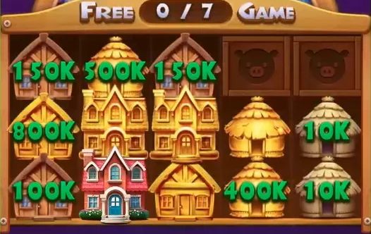 The Pig House slot game cover